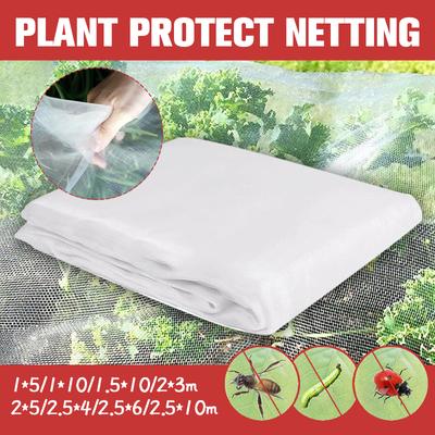 Insect Protection Net Bug Bird Net Barrier Anti-Bird Fly Mesh Net Vegetables Fruits Plant Protection Greenhouse Garden Netting