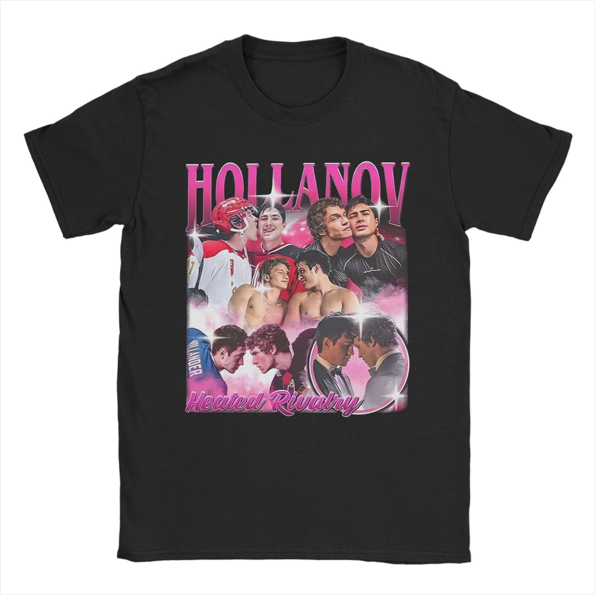 

Всесезонна Нагріта Суперництво Гумористична Футболка Для Унісекс Холландера та Іллі Розанова Бавовняні Футболки З Коротким Рукавом Одяг M