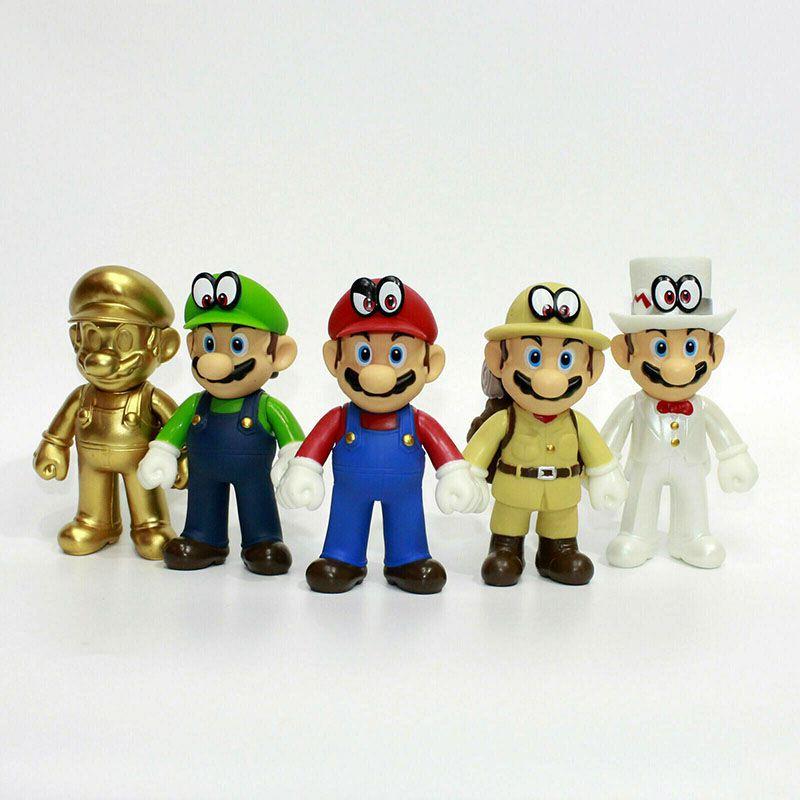 New Super Mario Bros Odyssey Collectible Plastic Pvc Action Figure Doll Kid Toy