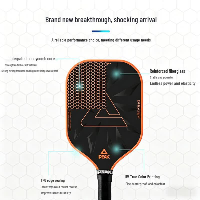 Peak Professional Fiberglass Pickleball Paddle