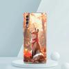 Cute Animal Fox Transparent Phone Case for Samsung Galaxy A16 A14 A12 A22 A24 A42 A03S A06 A50 A70 A20 A30 A40 Soft TPU Cover