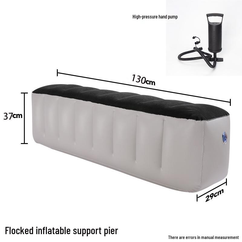 Inflatable Car Mattress Support: Universal Rear Seat Air Cushion for Children