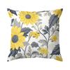 Modern Daisy Cushions Pillowcase Polyester Cushion Cover Throw Pillow Pillowcover Home Car Sofa Decor