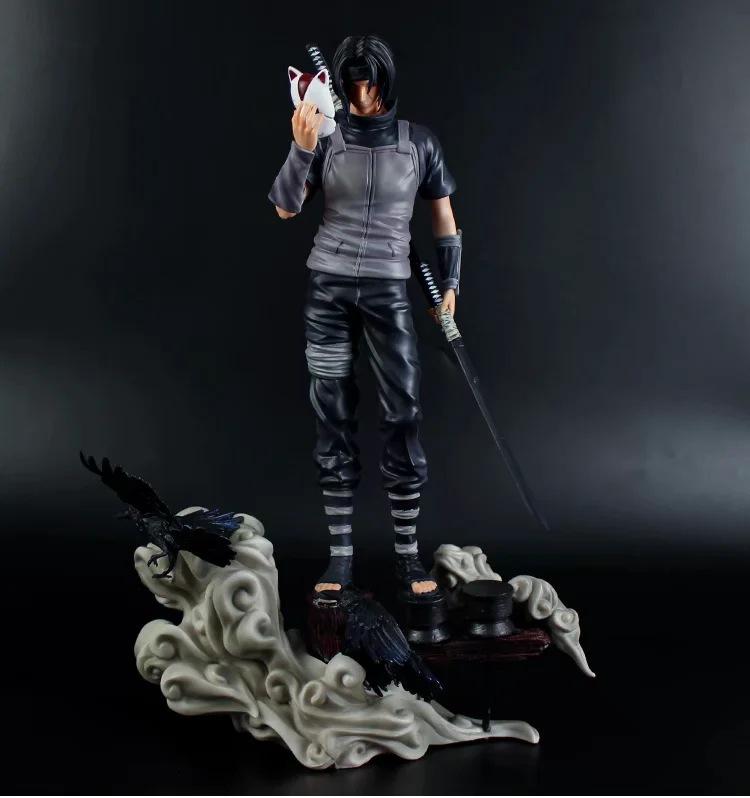 Coldplay anime figure, Hokage, Uchiba Itachi. Darkbu, Akira Organization, mask, statue, boxed figure.