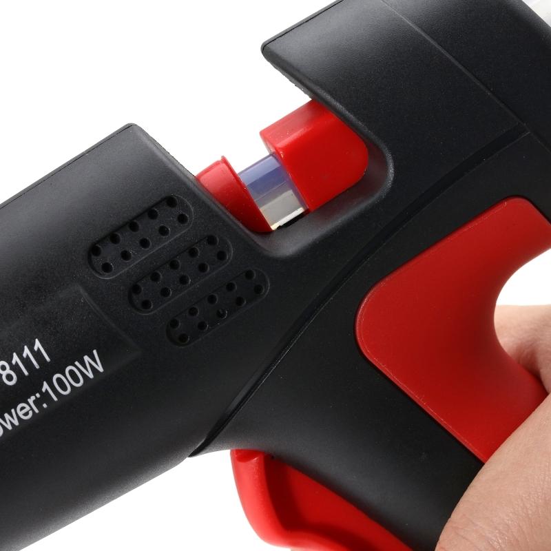 21V Hot Melt Glue Gun Cordless Rechargeable Power Tool Copper Nozzle Home Hot Air Gun DIY Repair Tool For Makita 18V Battery