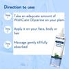 WishCare Unscented Glycerine Gel 250g Pure Vegan Moisturizer For Dry Skin Hydration Smooth Radiant Skin Care For Men And Women