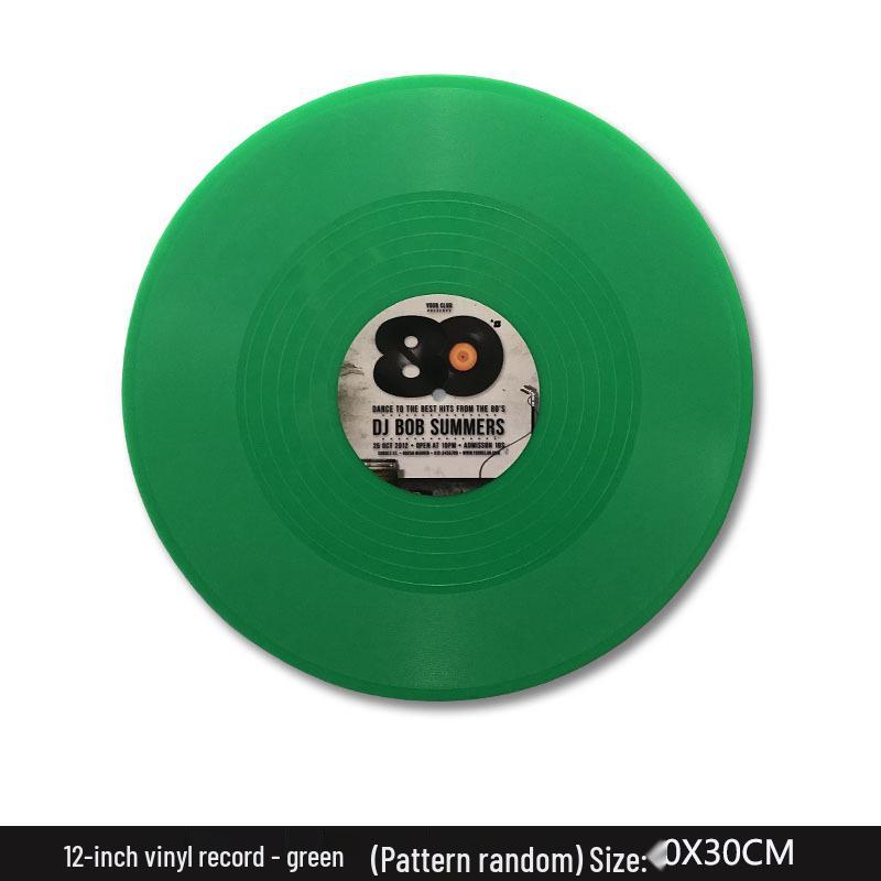 Retro vinylová deska nástěnná dekorace plakátové samolepky pro bar, kavárnu, restauraci a obchod s mléčným čajem