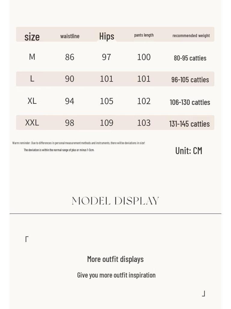 Boruina Women's High Waist Drawstring Straight Leg Casual Pants