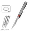 NEW NO11 Replaceable Blades Scalpel Folding Knife Quick Open Bottle Opener Keychain EDC Folding Knife 10 Blade Free Useful Tool