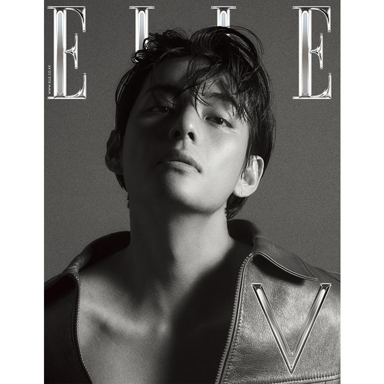 

BTS V ОБКЛАДИНКА ELLE 3 КВІТНЕВИЙ ВИПУСК 2023 РОКУ C TYPE