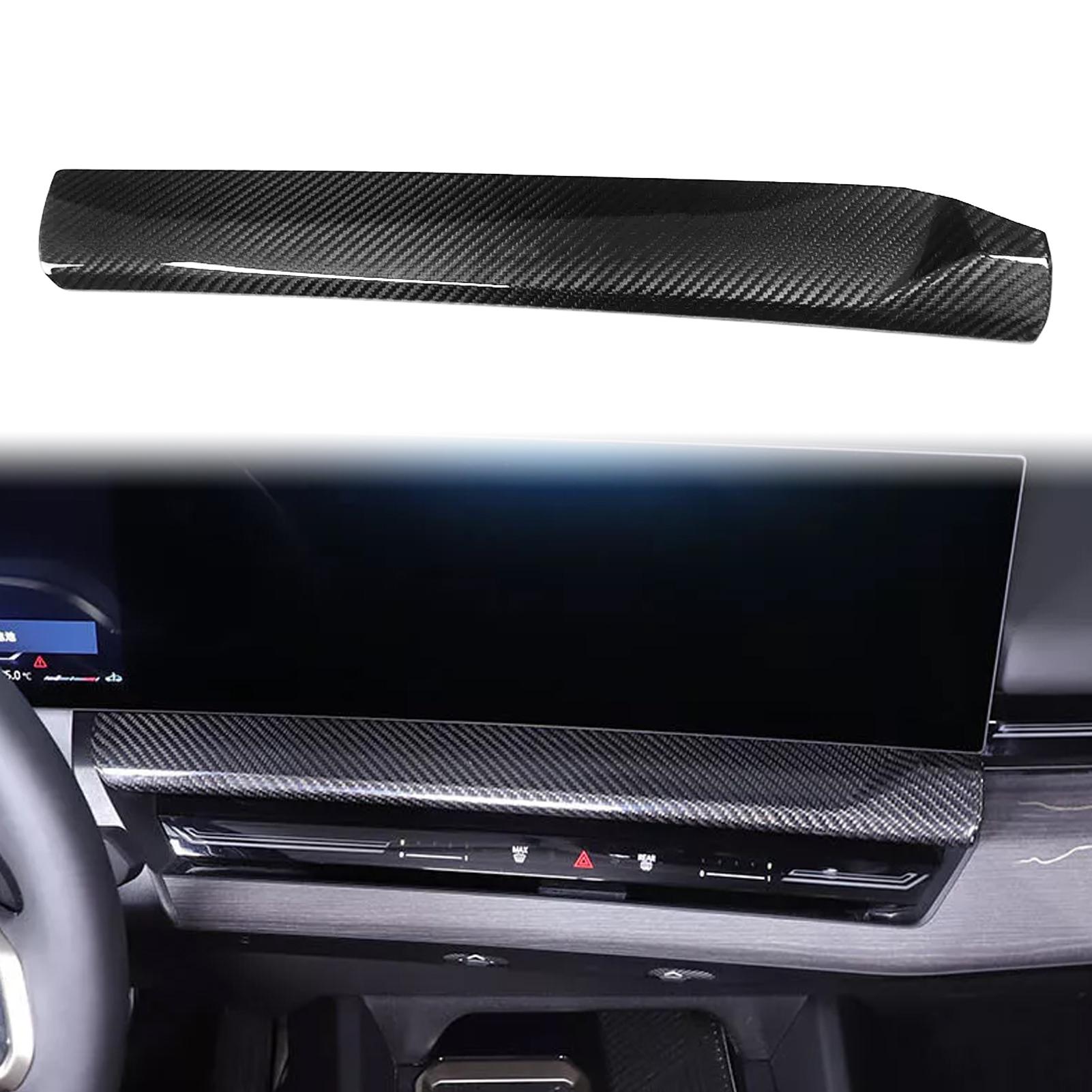 

Для BMW 5 серии G60 i5 M60 530 G68 2025+ наклейки для салона из углеродного волокна передняя дверная панель центральный регулятор вокруг молдинга отделки