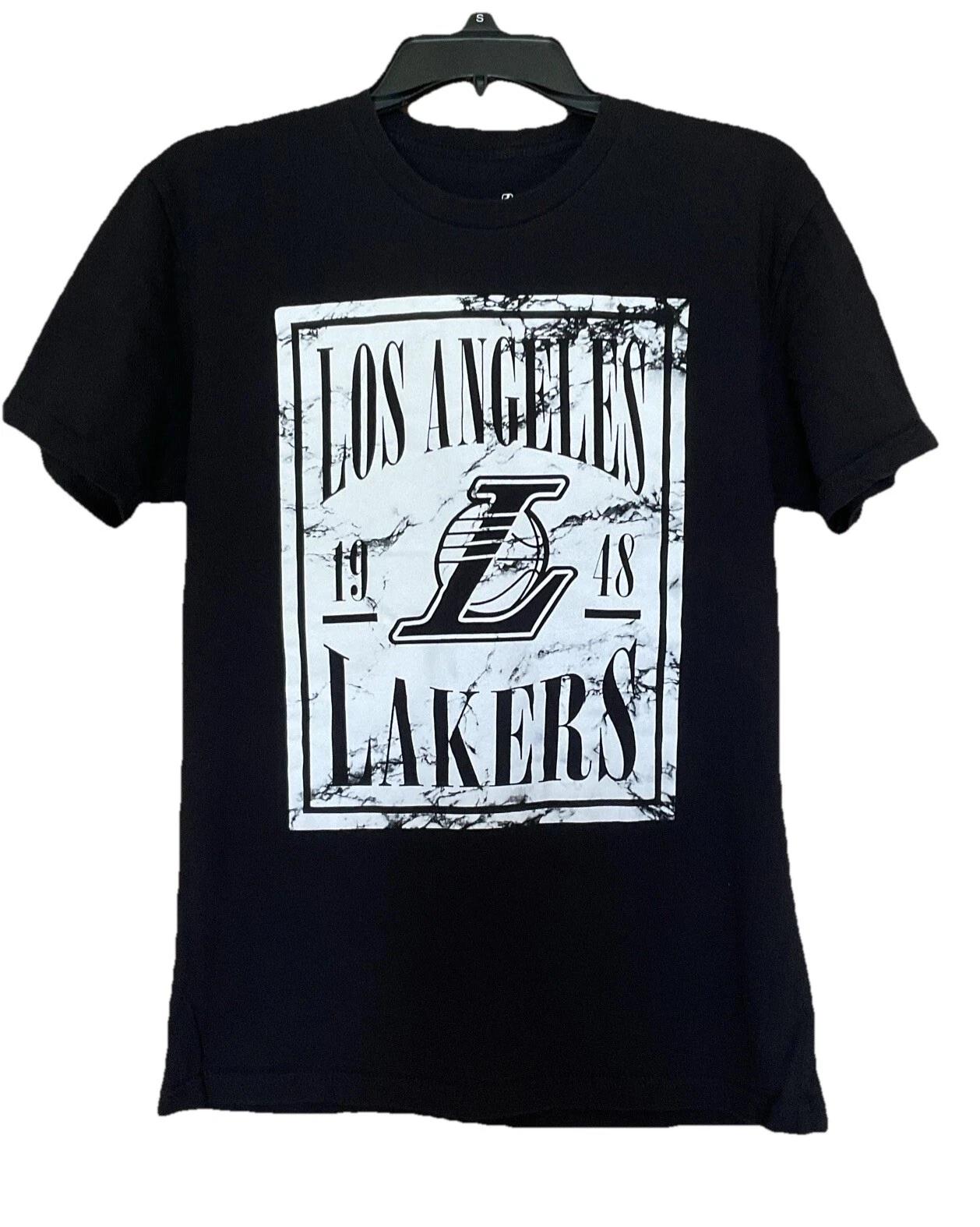 Fanatics Los Angeles Lakers Mens M Black /White T-Shirt NBA M