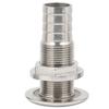 Outdoor Stainless Steel Water Outlet Port Boat Body Bottom Yacht Bilge Drain Vent AccessoryMJS022‑1 2in
