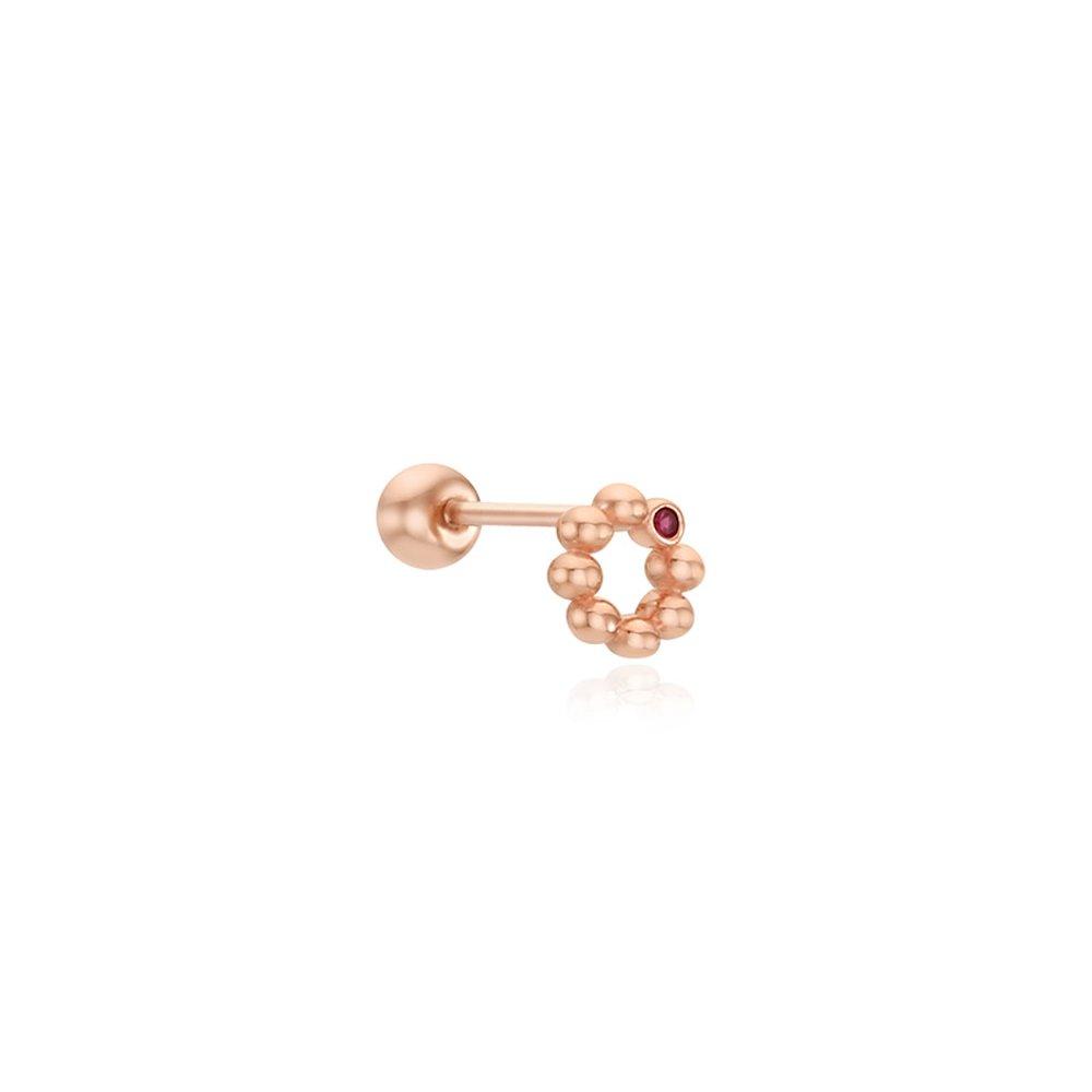 Delicious Chewy Donut Silver Pink Piercing Tessvp13957M(Pc)-4