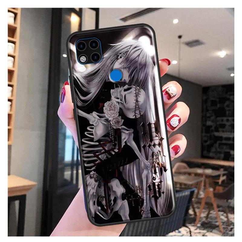 Anime Black Butler Kuroshitsuji For Xiaomi Redmi Note 11 Pro Phone Case For Redmi 9T 9A 9C 9S 10S Note 9 10 Pro Back Cover