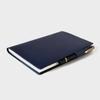 A5 Size Planner Cover with Pen Hobonichi Techo Cousin Size Compatible Not Holder, (Planner Included) (Navy)