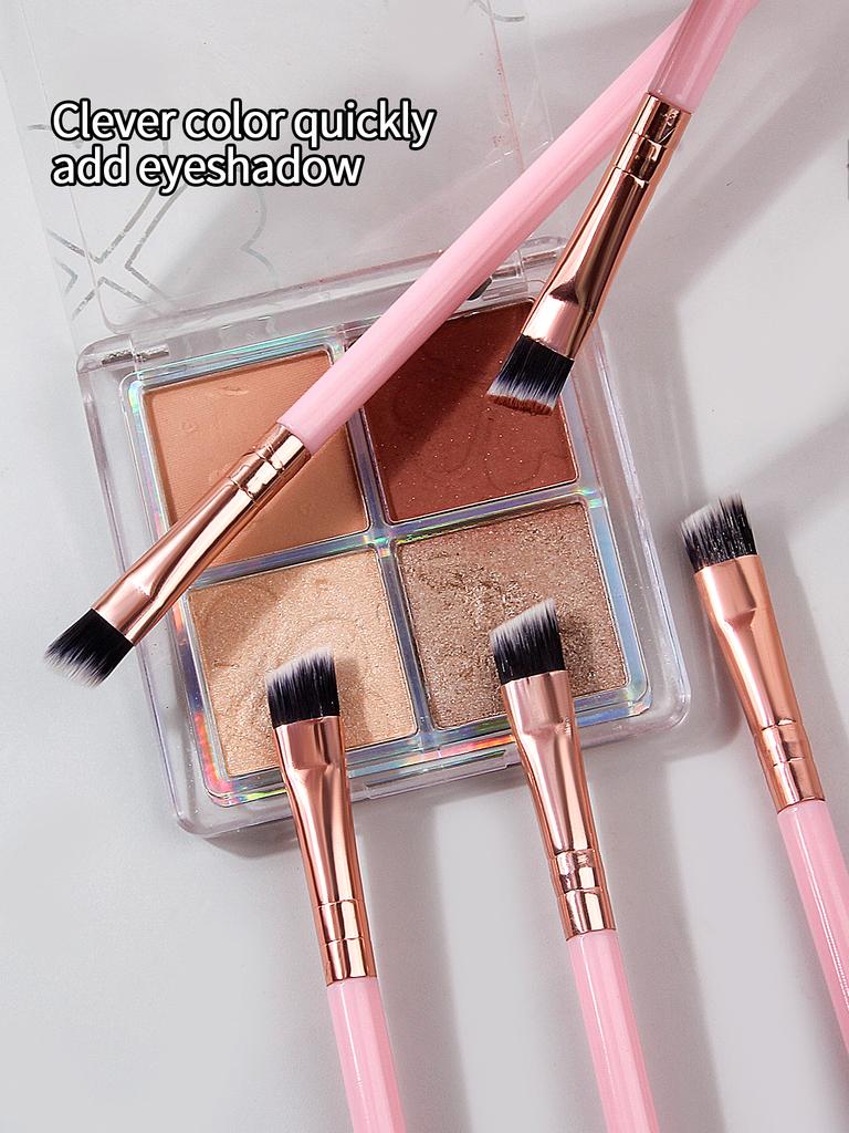 5/30PCS Makeup Artist Eye Makeup Brush Set,ultra-fine eyeliner brush,Eyebrow Brush,Portable soft bristle Eye makeup Detail brush