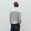 Mindbridge Men’s Stripe Collar Semi Overfit Knit MYKT2103