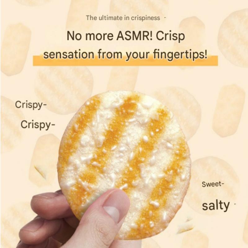 Crown Rice-Biscuits, 2 * 253g(44 Small Bags)