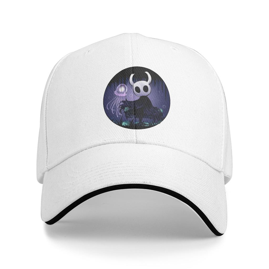Funny Video Game Hollow Knight Baseball Caps Hip Hop Sandwich Caps for Unisex Women Adjustable Headwear Outdoor