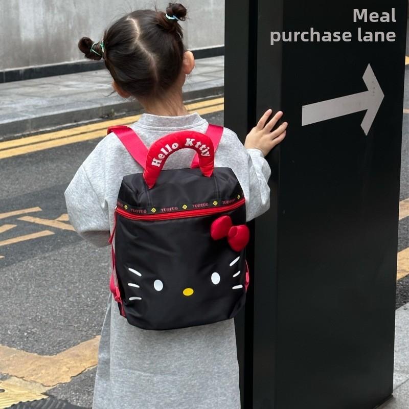 Kids Cartoon Backpack With Breathable Oxford Fabric For Kindergarten Use