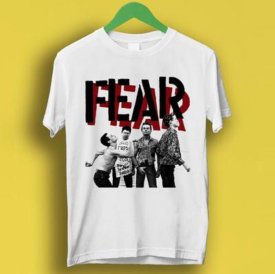 Fear Punk Hardcore Rock New Band Gift Tee T Shirt P1475