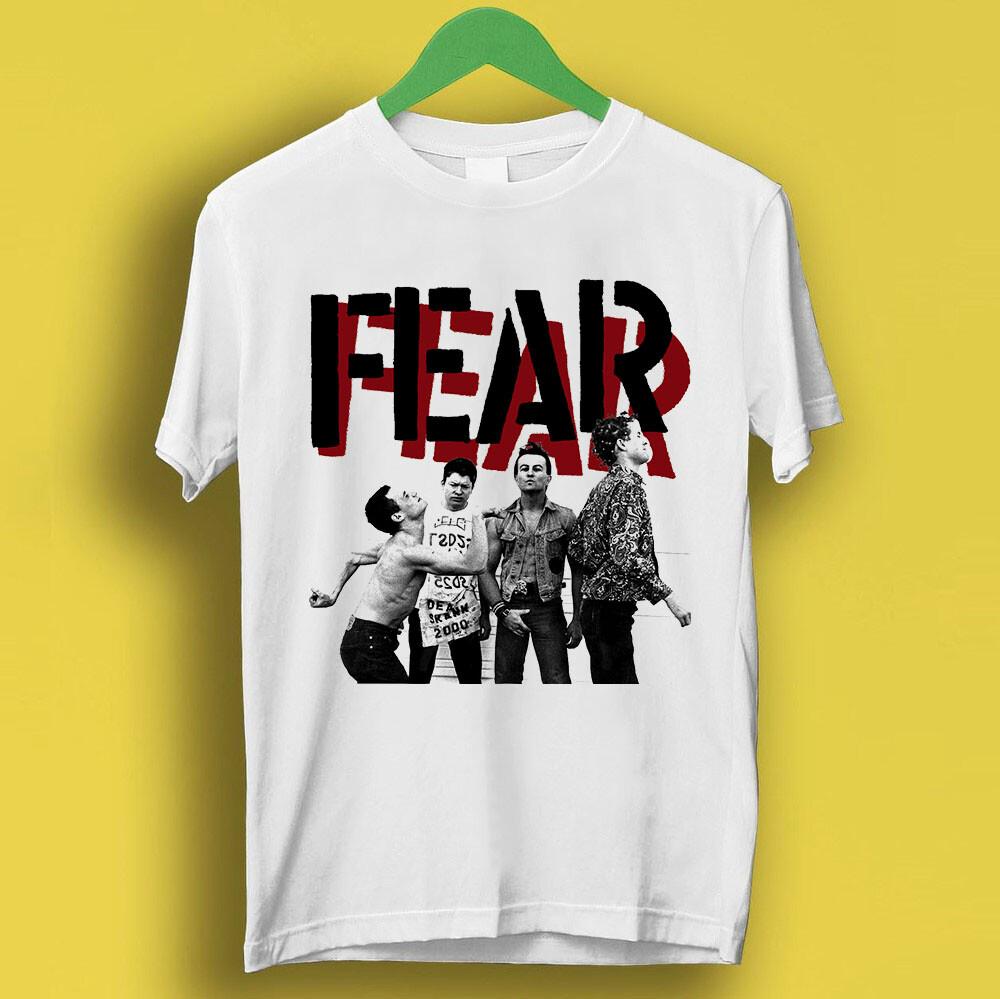 Fear Punk Hardcore Rock New Band Gift Tee T Shirt P1475 XXL