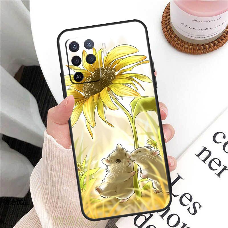 

Hamster Art Case For Oppo A18 A74 A57 A17 A77 A38 A58 A78 A98 A54 A94 A80 A60 A40 A96 A76 A16 A15 A5 Pro OPPO A17