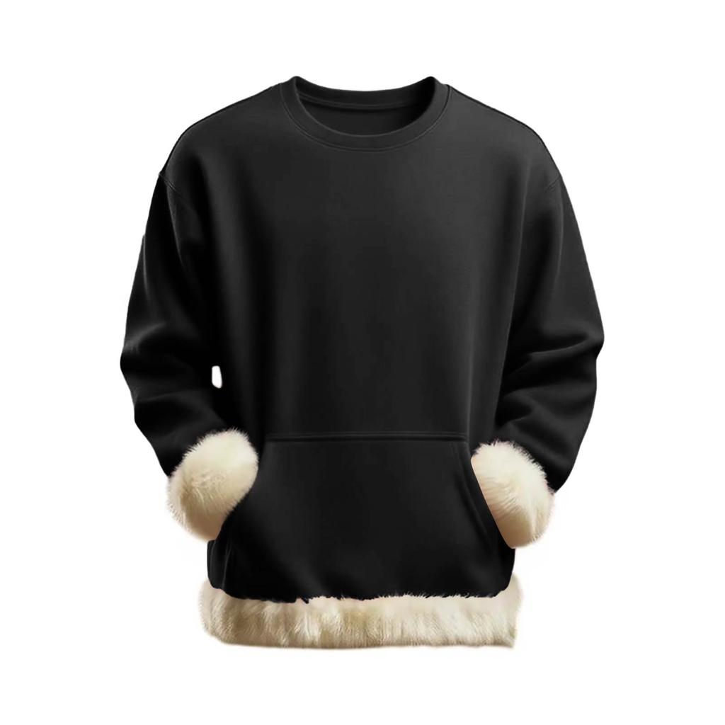 Women's Fashion Casual Solid-color Long-sleeved Sweatshirt
