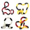 4Pcs Fun and Educational Twist Music Puzzle Toys for Kids-Vent Deformation Rope Knot Pressure Children Toys Gift