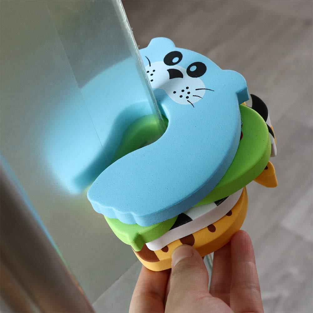 Home Decoration Safety Soft Creative Cartoon Door Stopper Door Stop Finger Pinch Guard Protector