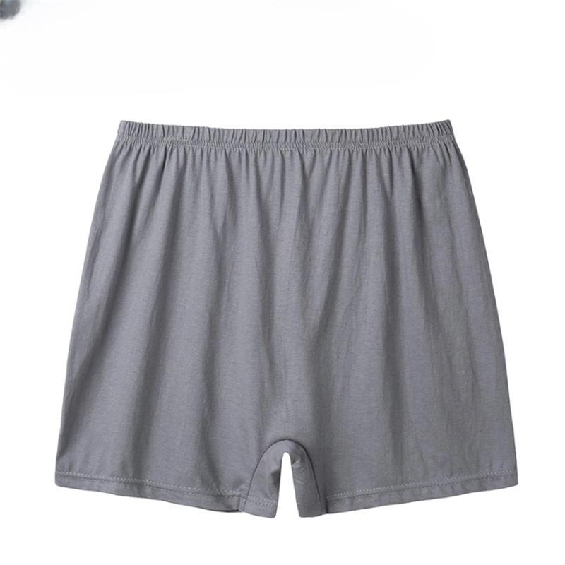 Plus Size Men's Underwear High Waist Loose Men Boxers Shorts Home Underpants BreathableCotton Soft Loose Male Panties XL 2XL 3XL 4XL 5XL