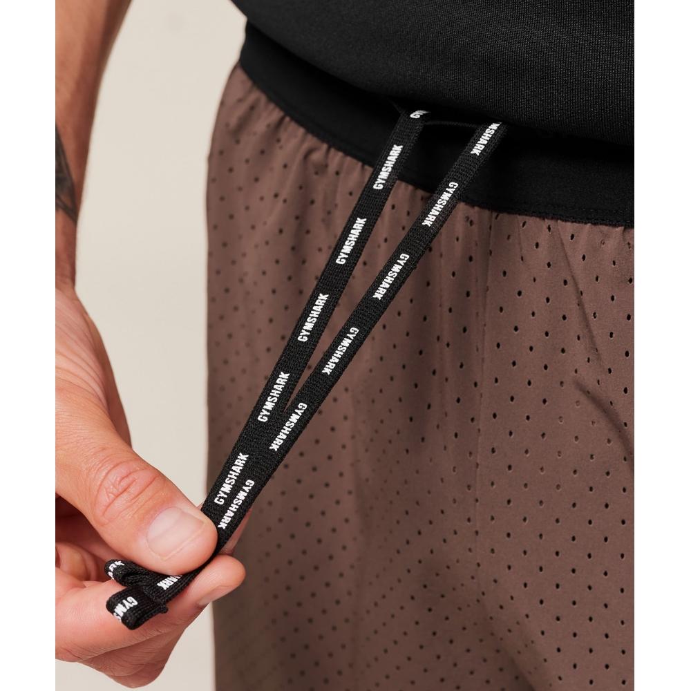 Gymshark Sport Zero 5  Short Soft Brown A4b6c Nbzv