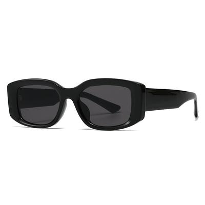Fashion Retro Small Rectangle Sunglasses Vintage Designer UV400 Protection Women Travel Eyewear Shade High Quality