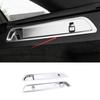 For Mercedes-Benz GLC 2016- Silver ABS Rear Door Trunk Hook Frame Trim 2PCS