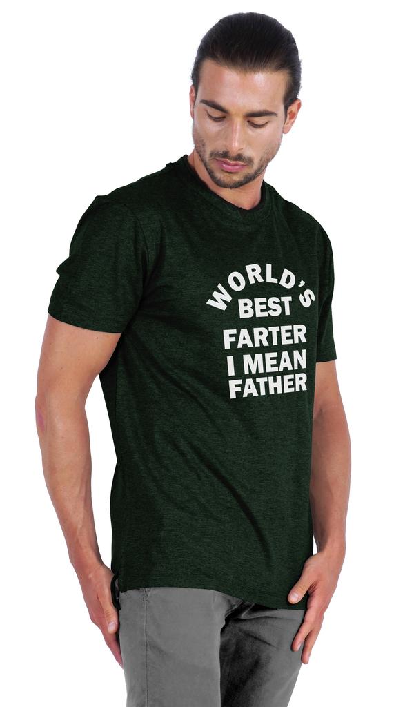 Inkmeso Grafisches Zitat "Weltbester Pupser Ich meine Vater" T-Shirt Für den besten Papa Herren Trikot