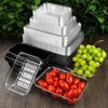 Homeglen Disposable Plastic Fruit Containers