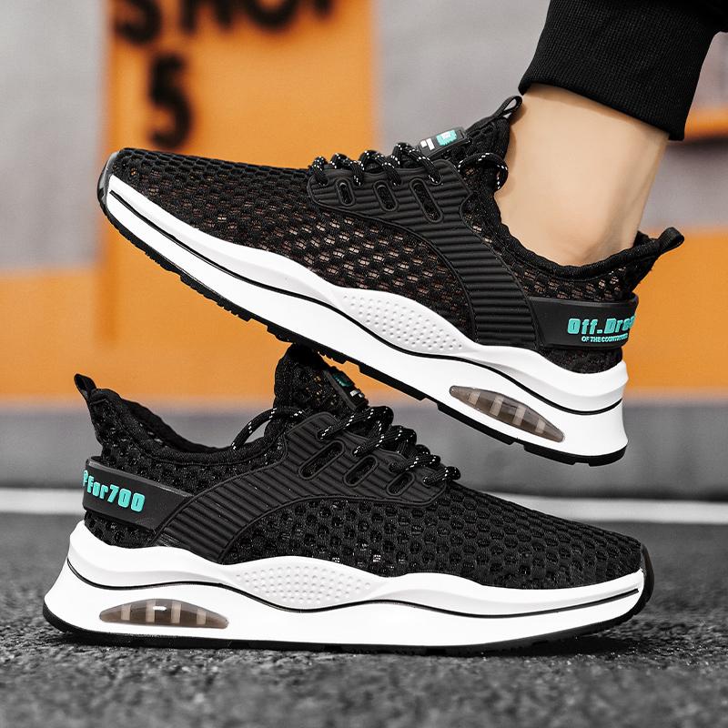 Men's Casual Sneakers Breathable Running Fitness Outdoor Light Comfort Sweat Absorption Mesh Shoes Tennis Men Spring Summer