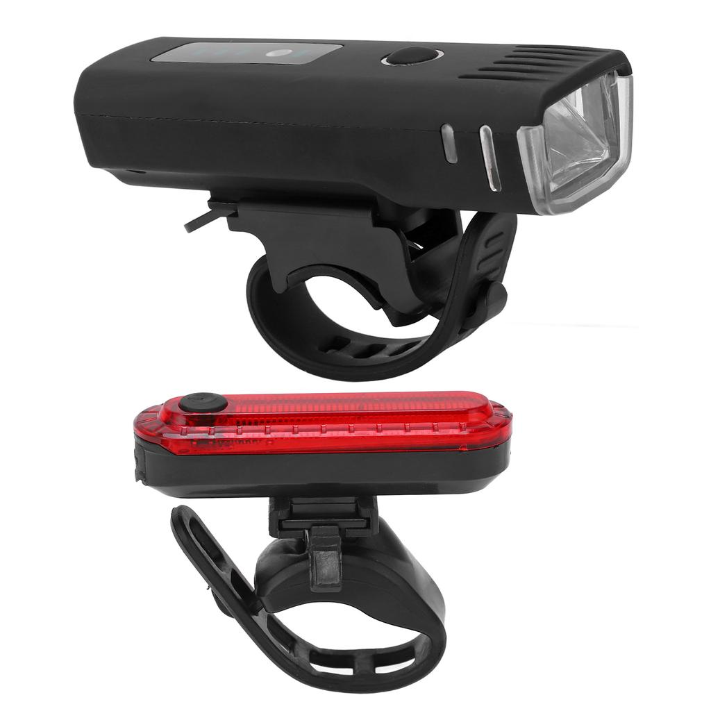 USB nabíjecí světlo na kolo Hliníková slitina Výrazné přední světlo na kolo Zadní světlo Výstražné světlo Vybavení pro noční jízdu venku