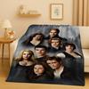 3D Twilight Saga Bella Edward Vampire Movie Flannel Blanket,Ultra Soft Warm Plush Throw for Home Bedroom Bed Sofa Cover Camping