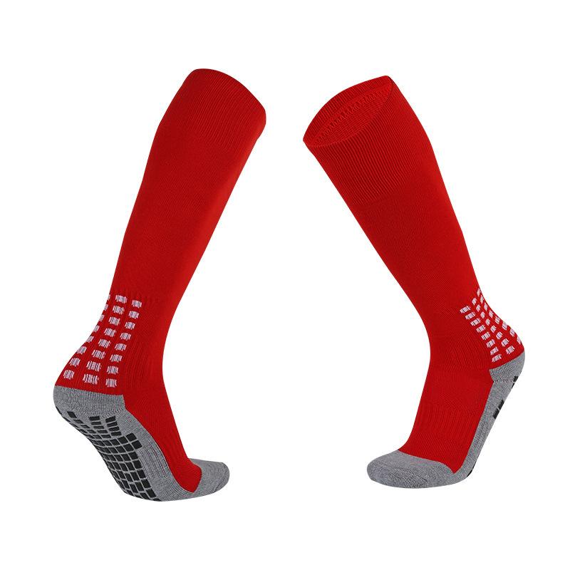 Unisex Professional Anti-Slip Soccer Socks - Thick, Over-the-Knee, Terry Style