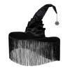 Spider Bat Halloween Witch Hat Pointed Cosplay Witch Hat Scary Black Pointed Cap  Halloween Party