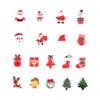 New Christmas Material Small Elderly Deer Resin Patch DIY Hair Accessories Clothing Decoration Materials