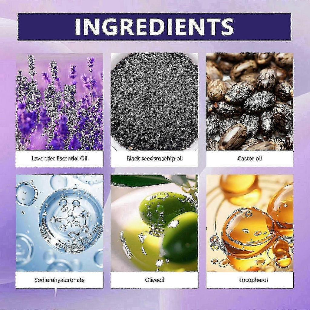 Olio Essenziale Bakuchiol Puro e Naturale 3X per la Pelle, Riduzione delle Rughe, Rassodamento e Levigatura della Pelle, Olio Bakuchiol Anti-Età per Pelli Sensibili meno