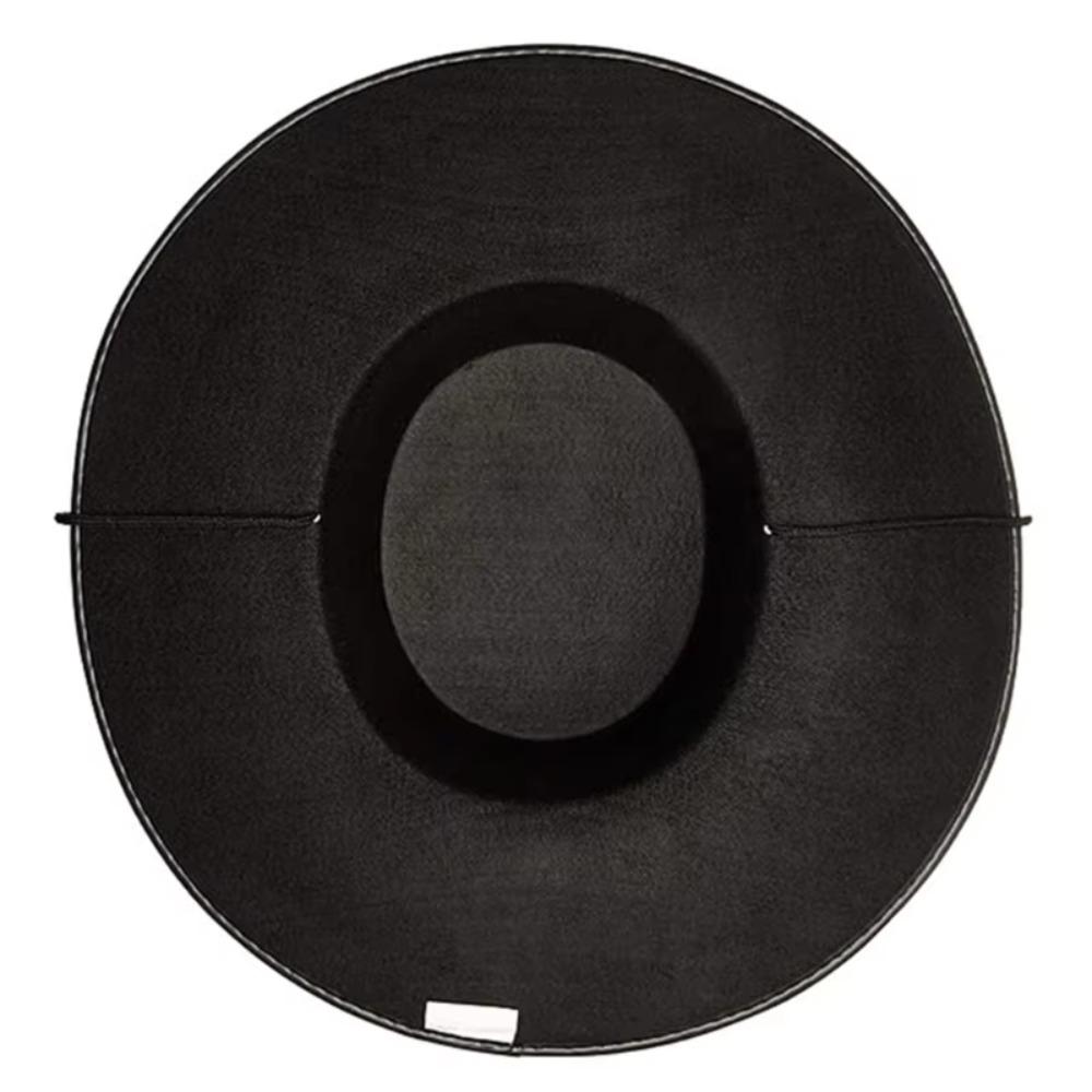 Wide Brim Design Mexican Sombrero Hats Photo Shoot Props Jazz Hats Fashion Cowboy Hats Unisex