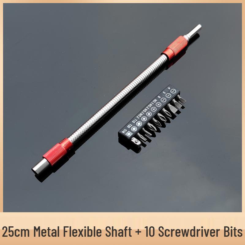 Metal Soft Shaft Bit Extension Multi-Angle Drill Screwdriver Adapter