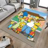 1pc Simpson Family Portrait Carpet for Playroom Bedroom Living Room Sofa Home Decor,kids Game Area Rug Non-slip Floor Mat Y82656