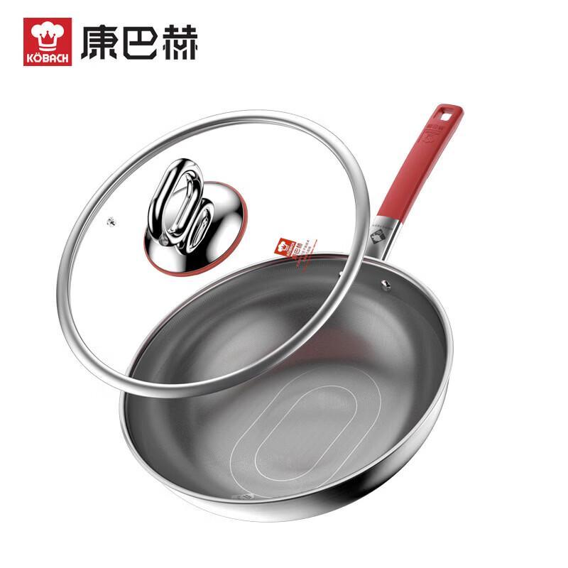

Kobach 304 Stainless Steel Flat-Bottom Wok