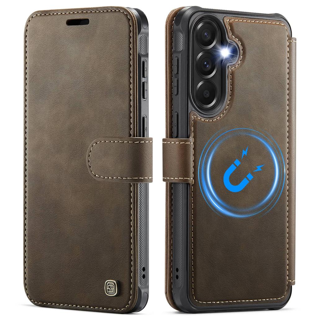 For Samsung Galaxy A36 A37 A56 A57 5G Case Wallet Compatible with Magnetic, Slim PU Leather Flip RFID Blocking Card Holder Stand