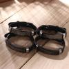 Silicone Material Christian Faith Bracelet Black Stainless Steel Inspirational Bracelet  Unisex